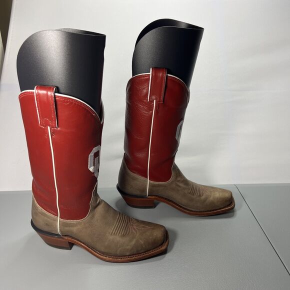 Vtg Nocona Women’s Boots NCAA University O F Oklahoma Sz 7 B* main image 5